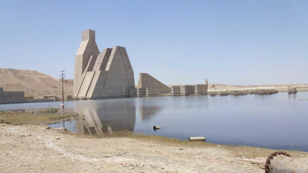 Badoush Dam , Tigris Irak