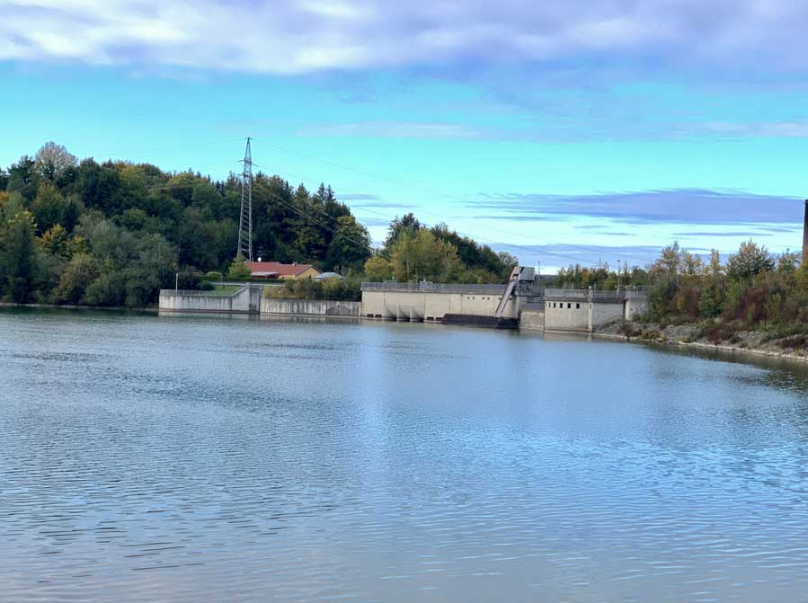 Dam Dornau, Upgrade of dam monitoring with a GfK system, Lech Germany