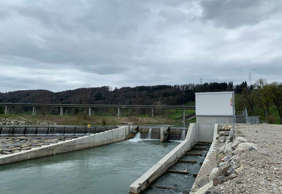 Hydropower plant Großweil, Loisach Fkm 54,9, Germany